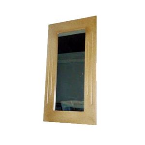 Kellyson Creatives Hanging Mirror, Rectangle Shape - Brown