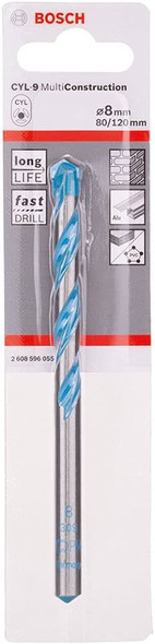 Bosch CYL-9, Multi Construction 8 x 80 x 120 mm
Product description
Tikweld Welding Supplies and Services is the distributor of Bosch Power tools and accessories in Nigeria.
A multi construction drill bit used on ceramics,wood, metal sheet,...