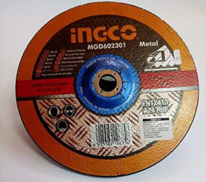 INGCO Abrasive metal grinding disc MGD602301
Tikweld welding Supplies and services is the distributor and supplier of Ingco Tools and equipment in Nigeria. Our Ingco 9" Abrasive Metal Cutting Disc (MGD602301) is a fundamental piece or...
