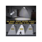 600w LED Outdoor Waterproof Security Solar Street Light With Remote - BlackA