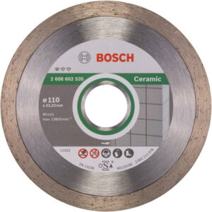 Bosch Professional Standard for Ceramic Diamond Cutting Disc, Silver/Grey, 110 mm
Tikweld Welding Supplies and Services is the distributor of Bosch Power tools and accessories in Nigeria.  Our Bosch Professional Standard for Ceramic...