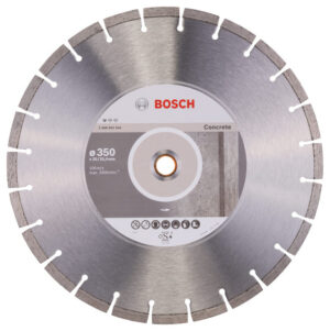 Bosch Professional Diamond cutting disc for Concrete 350 mm
Tikweld Welding Supplies and Services is the distributor of Bosch Power tools in Nigeria. 
Size: 350mm
Weight: 0.2
Material: Concrete
Colour: Sliver
Suitable for concrete as...