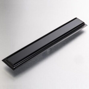 Shower Channel Solid 500mm â€“ Matt Black