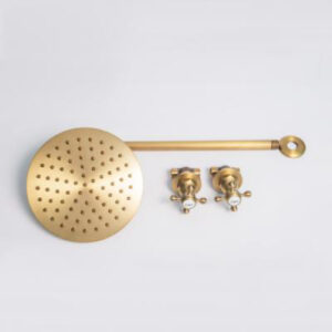 Shower Combo 2 â€“ Antique Brass