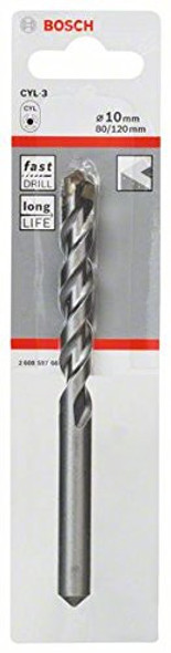 Bosch CYL-3, Concrete drill bit  10 x 80 x 120 mm
Product description
Tikweld Welding Supplies and Services is the distributor of Bosch Power tools in Nigeria.
Bosch CYL-3 drill bit gives long lasting performance  when drilling...