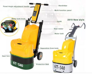 Concrete Floor Grinder Machine 10Hp KD 6T -540 KAIDA