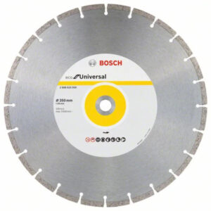 Bosch Professional Diamond Cutting Blade 350mm Ecoline
Tikweld Welding Supplies and Services is the distributor of Bosch Power tools in Nigeria.
Universal Diamond Cutting Disc provides long life in universal building materials. It is...
