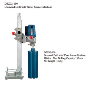 DONGCHENG DIAMOND DRILL DZZ02-130 WITH WATER SOURCE