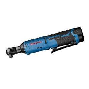 Dongcheng 12V Cordless Ratchet Wrench – 45Nm Torque, 500 RPM, 3/8" Square Drive, Compact Socket & Adapter Kit For Automotive & Mechanical Repairs - Made in China