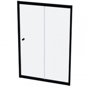 Shower Door Bi-Slider (1200) (Black)