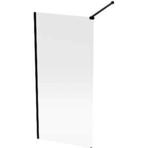 Optic Shower Screen 1000 (Black)