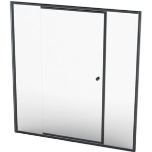 Pivot Door (1630 â€“ 1730) (Black) (Mono)