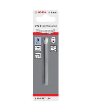 Bosch Tile drill bit CYL-9 Ceramic 8 x 80 mm
Description
 
Tikweld Welding Supplies and Services is the distributor of Bosch Power tools in Nigeria.
The Bosch CYL-9 ceramic drill bit is suitable for drills on, medium density tiles,...