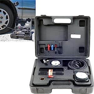 Hellog Portable Air Compressor Kit with Light.