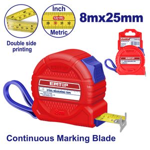 Emtop Steel measuring tape-EMTP3825