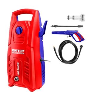 Emtop EHPW1401 High Pressure Washer 1400 Watt 130 Bar